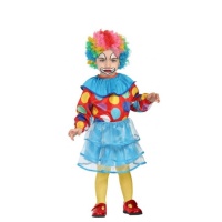 Baby Girl Dotted Clown Kostüm für Baby Mädchen