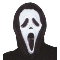 Scream Maske mit Kapuze