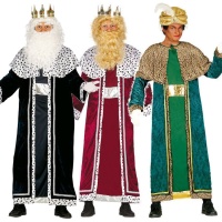 Elegantes Wise Wizard King Kostüm für Erwachsene