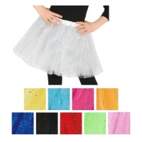 Glitter Tutu Rock für Kinder - 30 cm