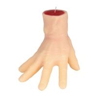 Kerze in Form einer Hand - 15 cm