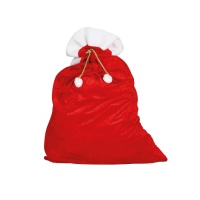 Roter Weihnachtsmann-Sack 95 x 60 cm