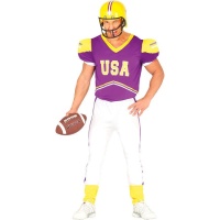 College Quarterback Kostüm für Männer