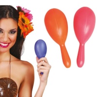 Assortierte Maracas 18 cm - 2 Stk.