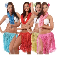 Hawaiianisches Outfit in verschiedenen Farben - 3 Teile