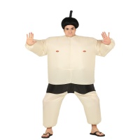 Aufblasbares Sumo-Ringer-Kostüm