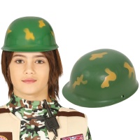 Kinder-Tarn-Militärhelm - 56 cm