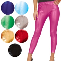 Metallicfarbene Leggings - 1 Stück