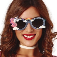 Glitzer-Einhorn-Brille