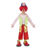 Star Clown Kostüm für Kinder