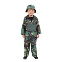 Militärische Fallschirmjäger Kostüme für Kinder