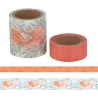 orangefarbenes Fisch-Washi-Tape - 5 m