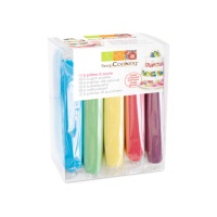 5er-Set farbenfroher Fondant 400 gr - Scrapcooking