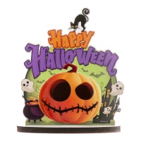 Happy Halloween Tortenaufleger 5,5 x 12,5 cm - Dekora