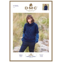 Stricken Tricot Magnum Tweed Muster Nr. 8233 - DMC