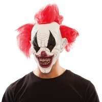 It Clown Maske mit Haaren