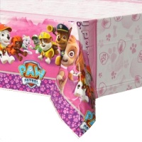 Paw Patrol Rosa Tischtuch - 1,37 cm x 2,43 m