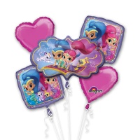 Shimmer and Shine Bouquet - Anagramm - 5 Stk.