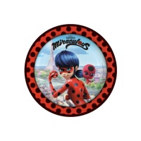 Ladybug Miraculous Teller 23 cm - 8 Einheiten