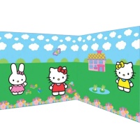 Hello Kitty Wanddekorationsset