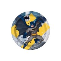 Batman Teller 22 cm - 8 Stück