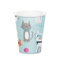 Cats Becher 250 ml - 8 Stück