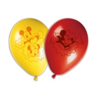 Mickey-Latexballons - Procos - 8 Stück