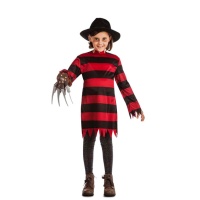 Freddy Killer Kostüm für Mädchen