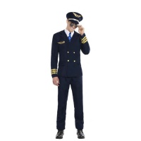 Airline Pilot Kostüm für Männer