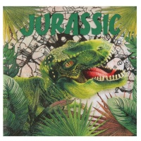 Jurassic Dinosaurier Servietten 16,5 cm - 20 Stk.