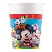 Mickey und Freunde blaue Becher 200 ml - 8 Stück