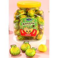 Gummibananen 18 gr - 50 Einheiten