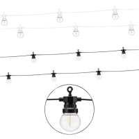 Retro LED-Lichtergirlande - 8 Meter