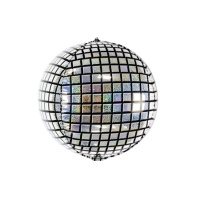 Disco-Kugel orbz Luftballon 38 x 40 cm - PartyDeco