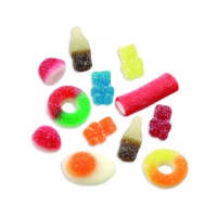 Assortierte Tüte mit Mini-Gelee-Bohnen und Lakritze mit Pica Pica - Fini Little mix - 90 gr