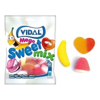 Assortierte Tüte mit Gummibärchen mit Zucker und Pica Pica - Vidal - 90 gr