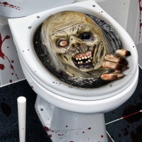 30 x 40 cm Zombie Toiletten Dekoration Aufkleber