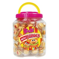 Mini-Hamburger - Einzelpackung - Trolli - 90 Stück