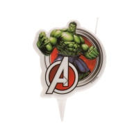 Avengers Hulk Kerze 7 cm - 1 Stück