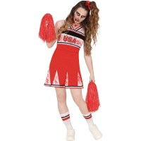 Teenager Zombie Cheerleader Kostüm