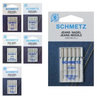 Nähmaschinennadeln für Jeans - Schmetz - 5 Stück.