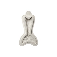 Silikonform für Meerjungfrauenschwanz 11 x 6 cm - Katy Sue Mould