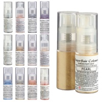 Puderquaste Glitzerstaub Essbares Spray 10g - Sugarflair