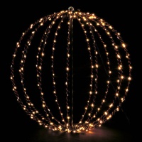 60 cm Weihnachtskugel mit LEDs