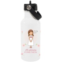 600 ml Flasche My First Communion girl