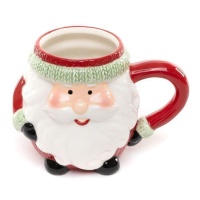 Weihnachtsmann-Tasse 15,5 x 10,2 x 10,4 cm