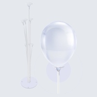 Ballon-Mittelstück für 7 transparente 70 cm Ballonstangen