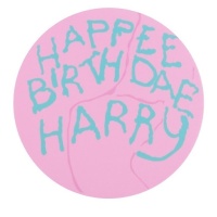 Happee Birthdae Harry 20cm essbare Waffel