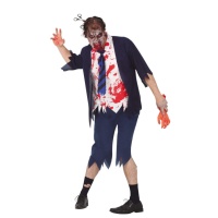 Zombie Student Uniform Kostüm für Männer