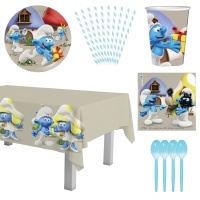 Fun Smurfs Party Pack - 8 Personen